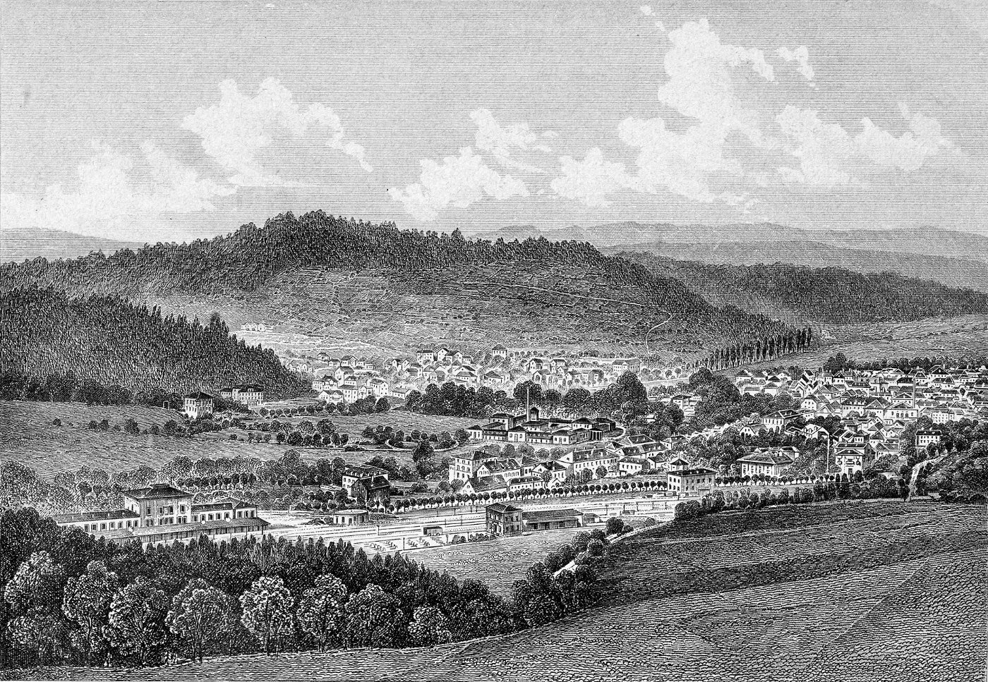 Kissingen Bahnhof 1875