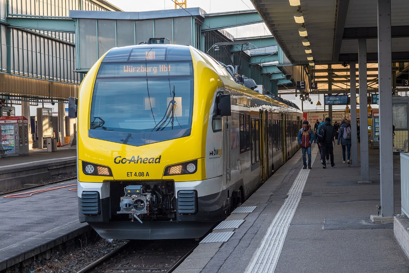 GoAhead ET 4.08 nach Würzburg Hbf