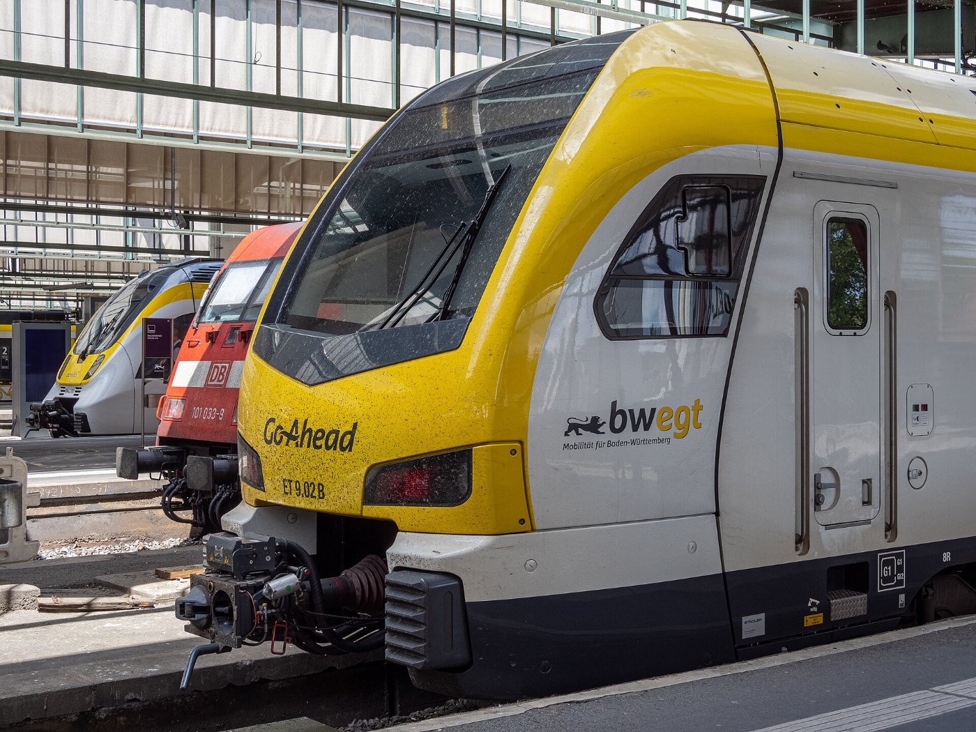 Abellio , DB & GoAhead in Stuttgart Hbf. (2022)