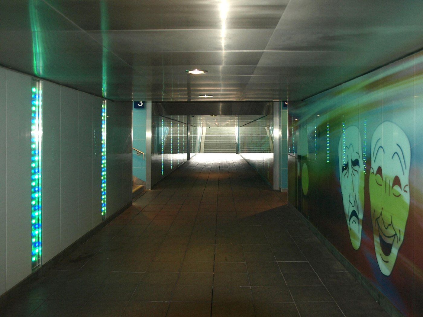 Hersfeld Bahnhof Unterführung 4