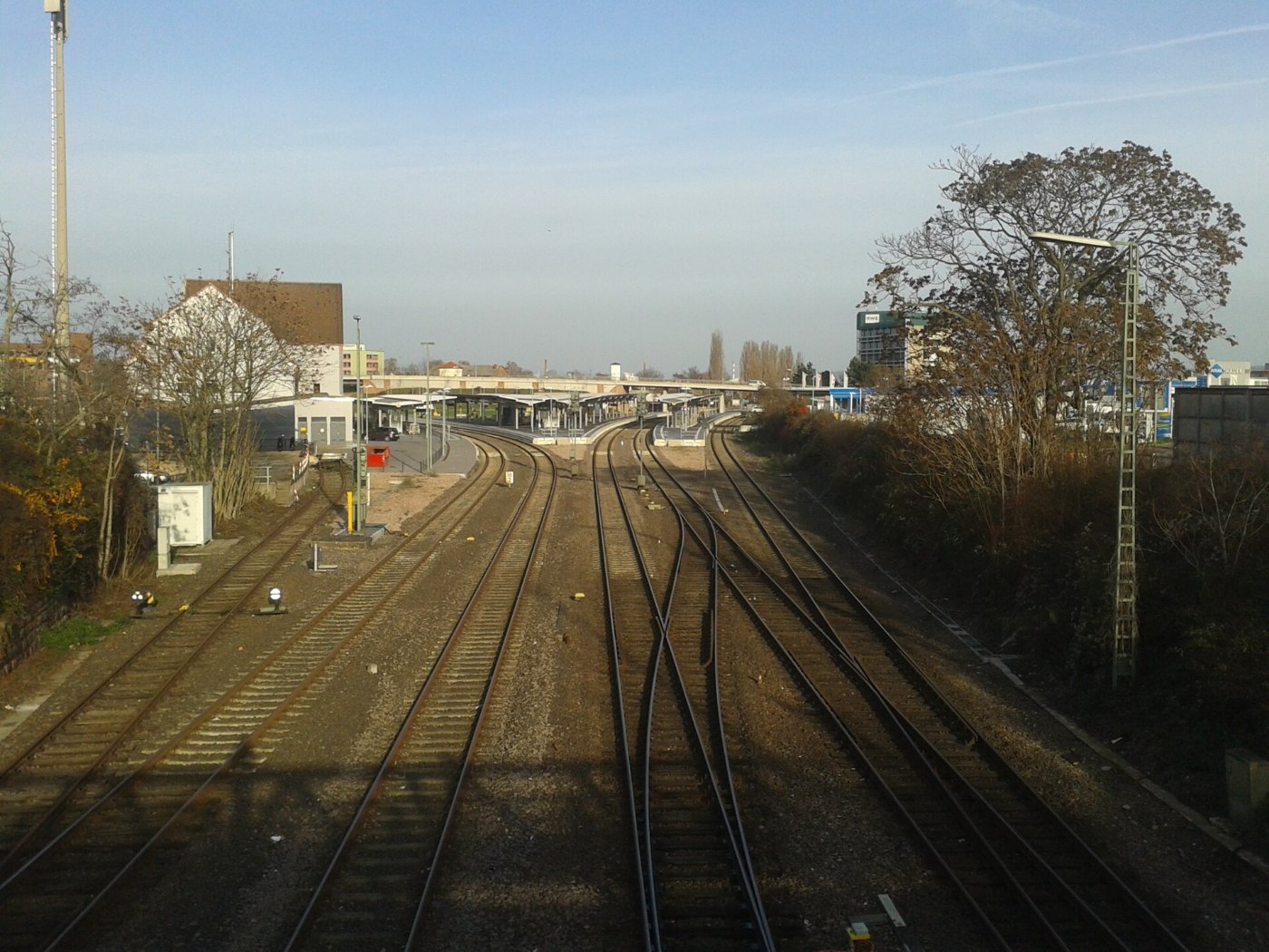Bahnhof Bad Kreuznach Gleise 2015