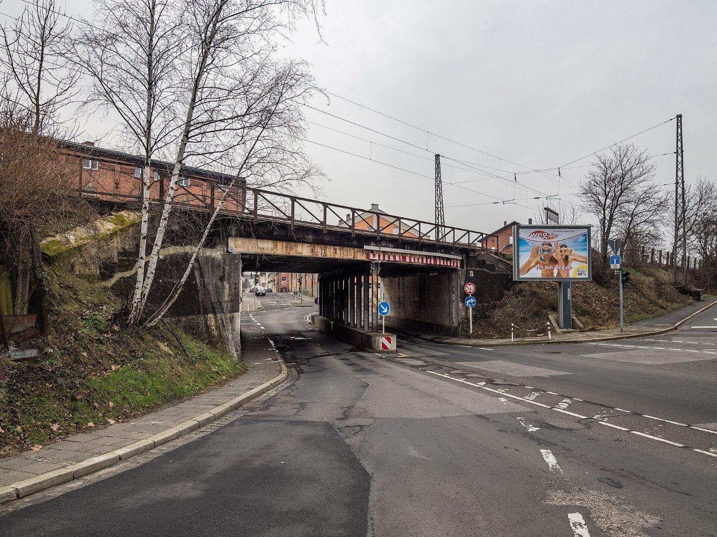 Bamberg Bahnunterführung Geisfelder Strasse P