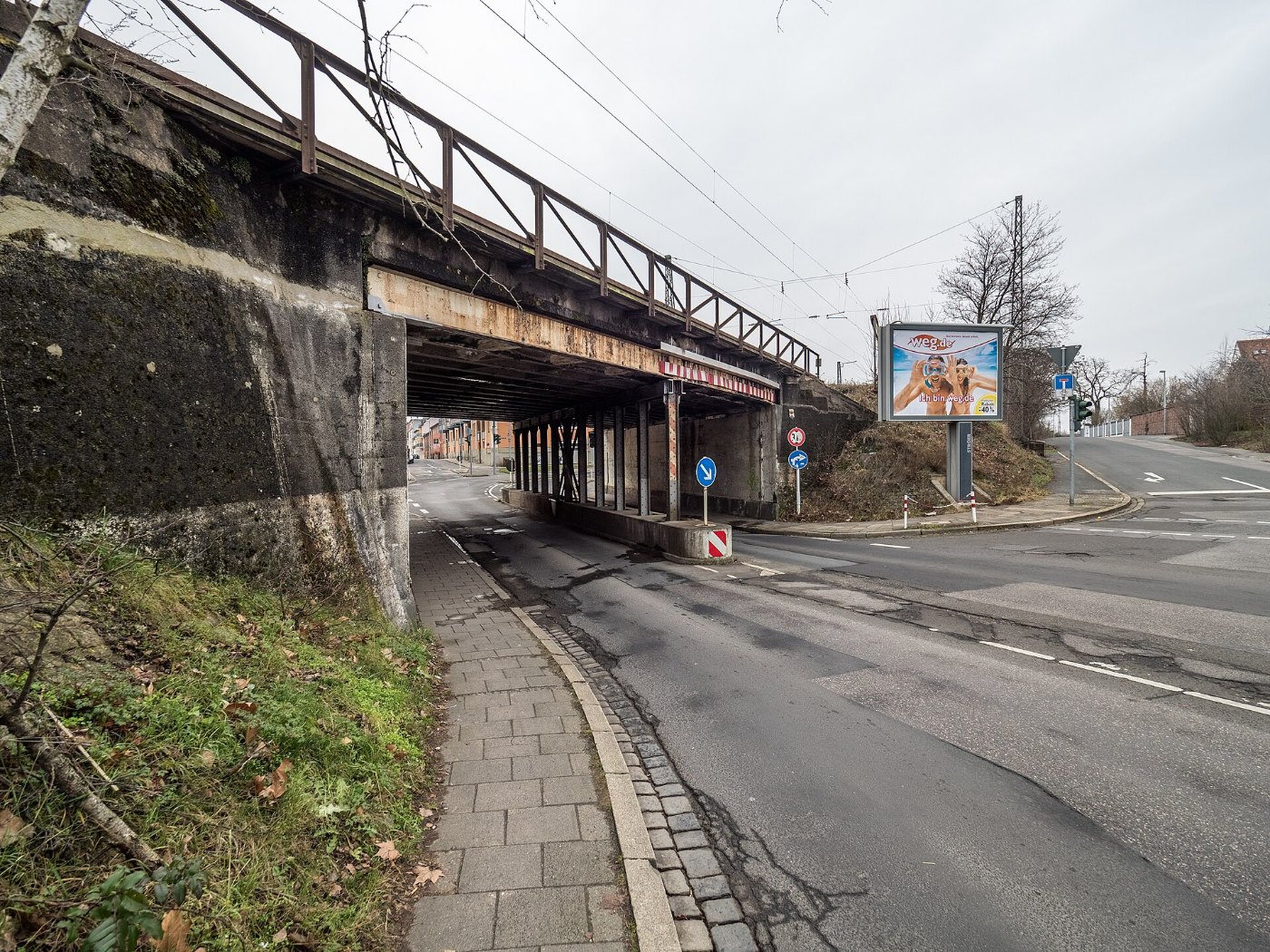 Bamberg Bahnunterführung Geisfelder Strasse P