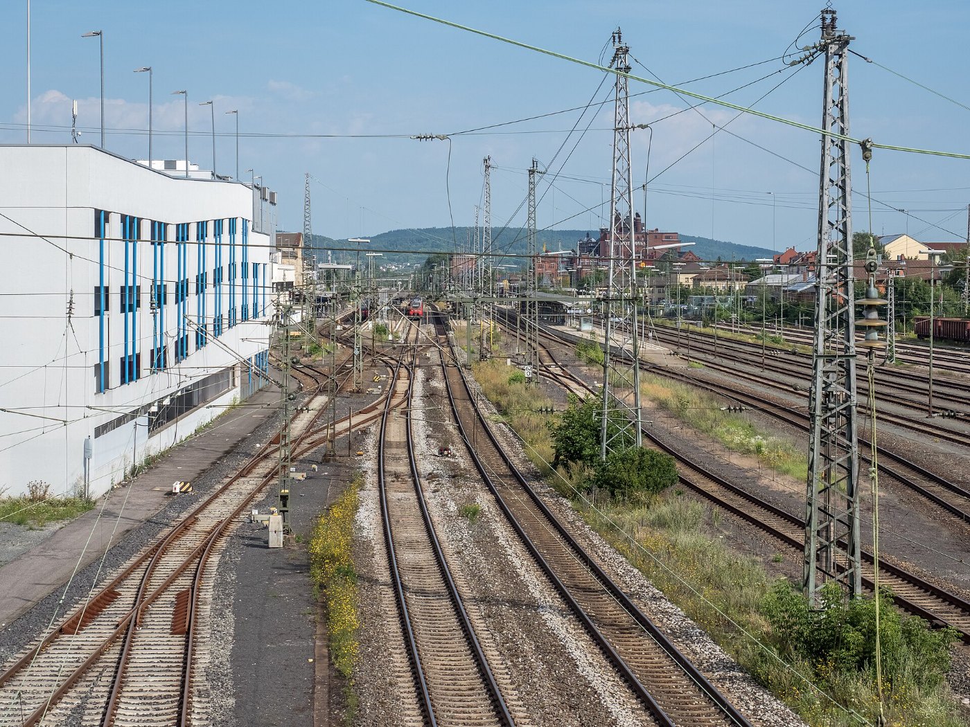 Bamberg Bahnhof Gleise RM
