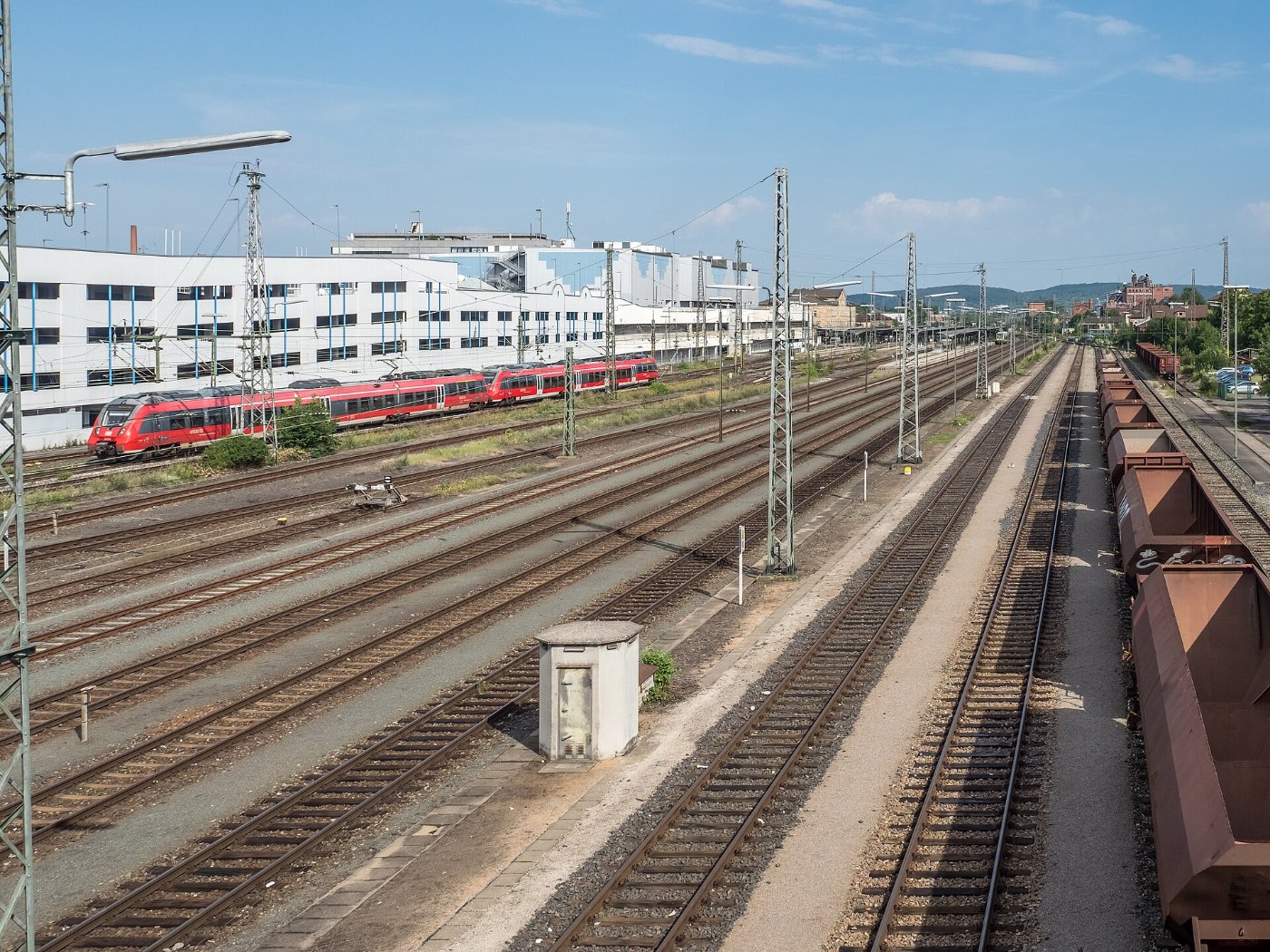 Bamberg Bahnhof Gleise RM