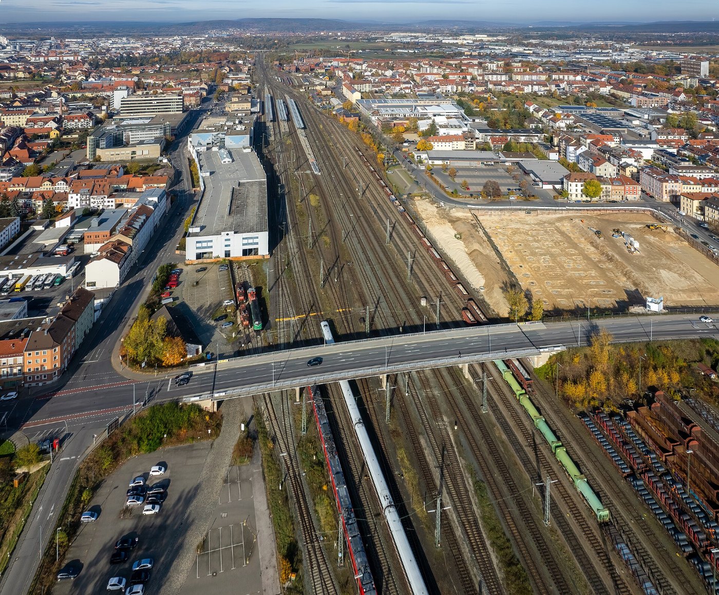 Bamberg Bahnhof Gleise RM