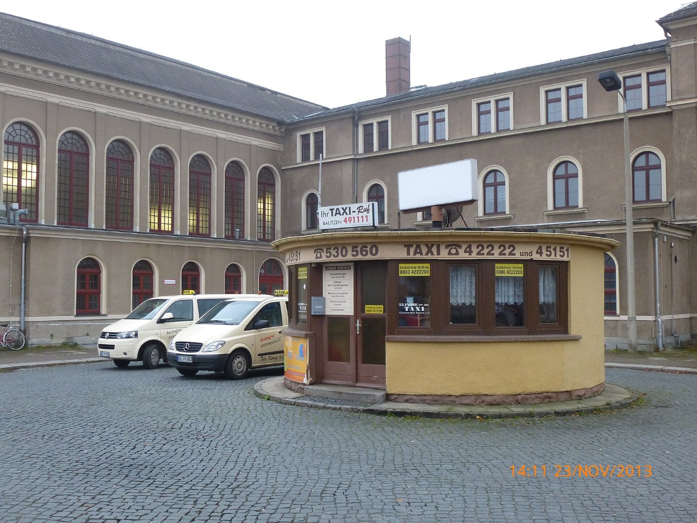 Bahnhof Bautzen Taxistand