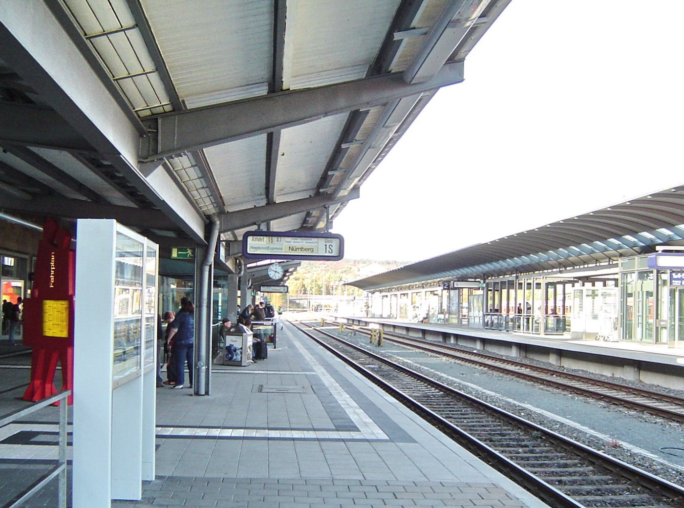 Bayreuth 24.10.04 Bahnhof, Bahnhofstrasse 20