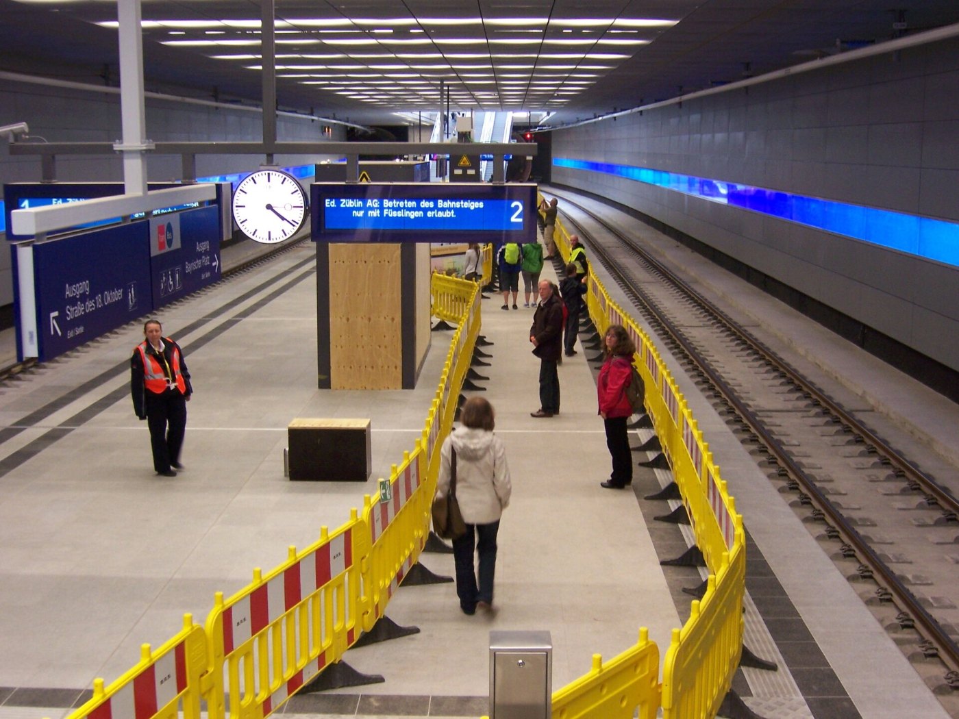 City Tunnel Leipzig, Bayerischer Bahnhof (1)