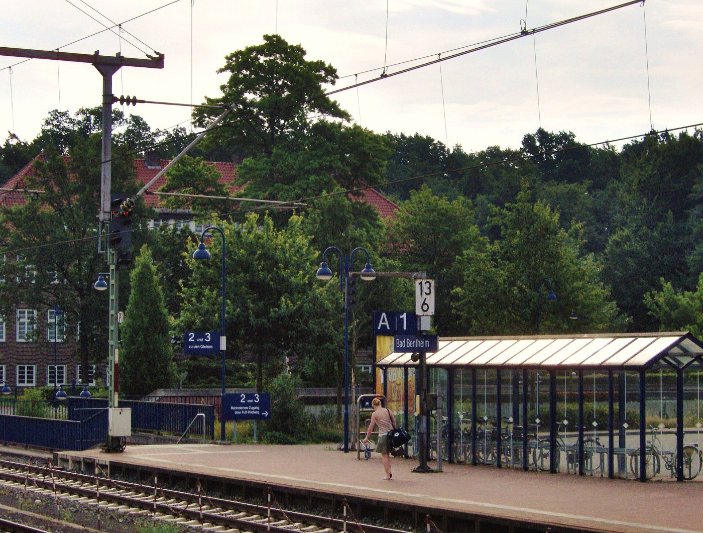 Bahnhof Bad Bentheim Perron