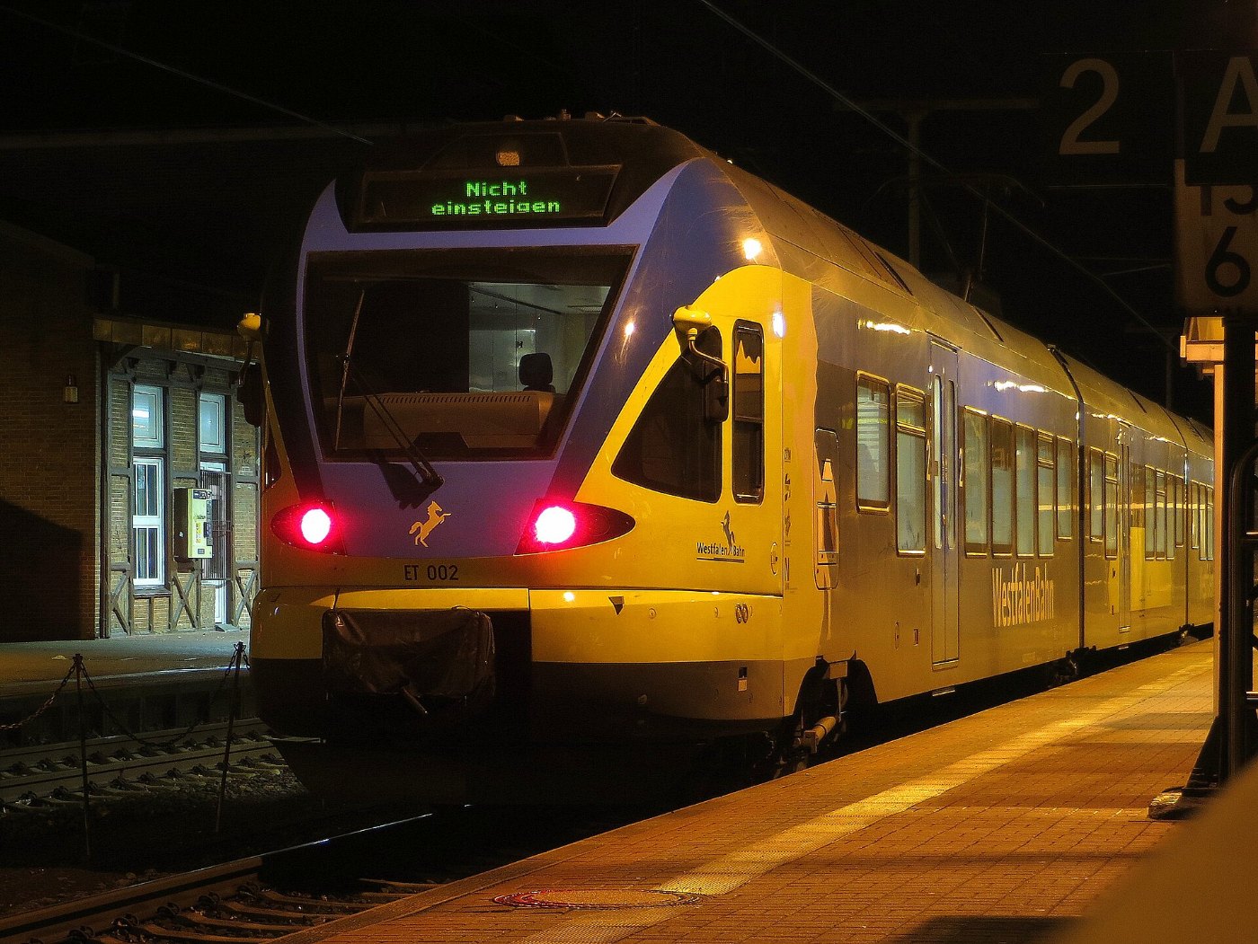 Westfalenbahn ET002 in Bad Bentheim ()