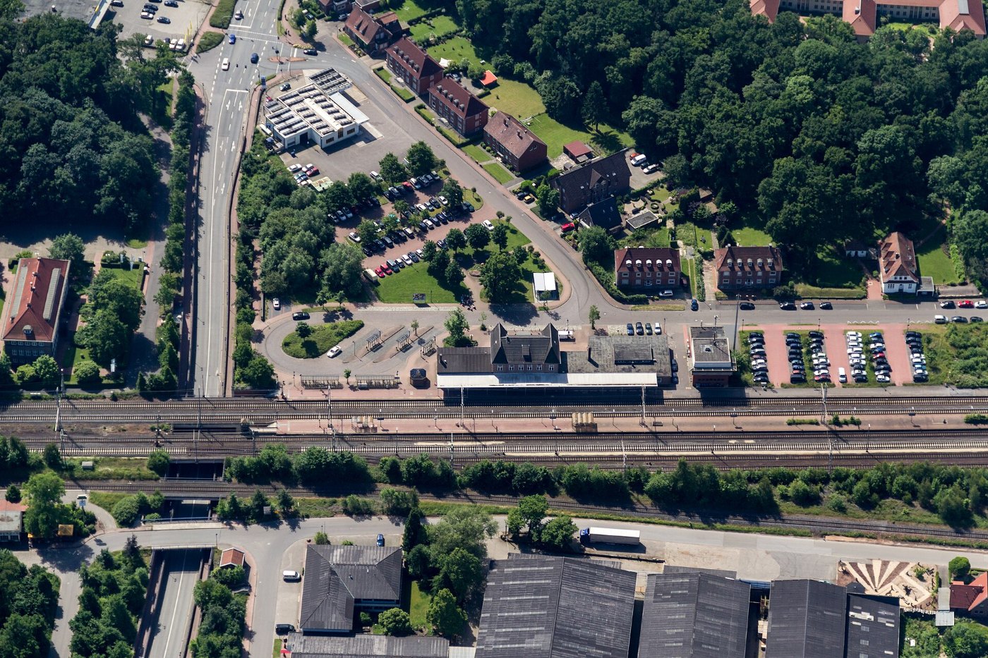 Bad Bentheim, Bahnhof 2014 9543