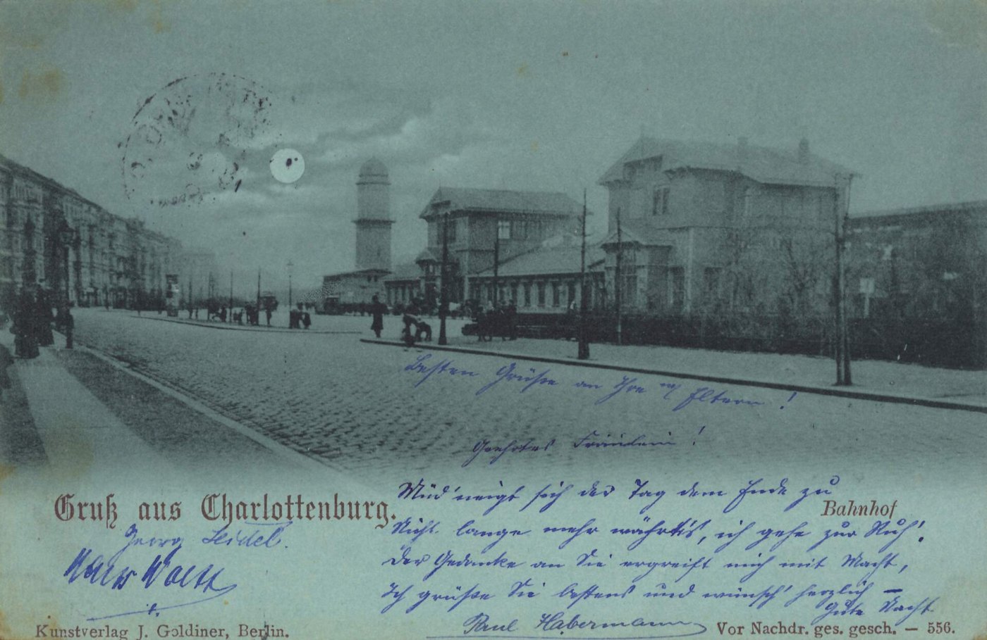 Berlin Charlottenburg Postkarte 006