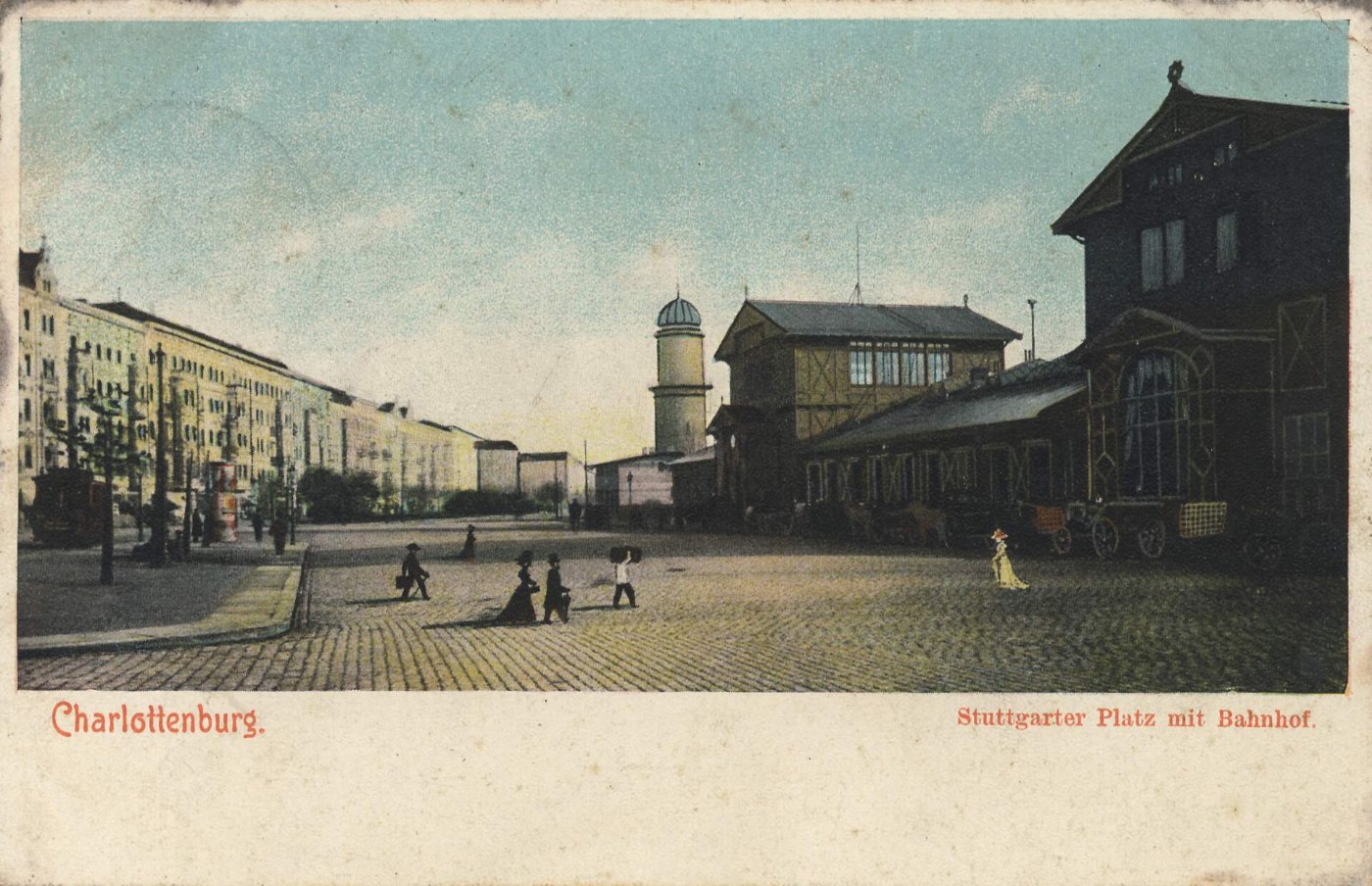 Berlin Charlottenburg Postkarte 076