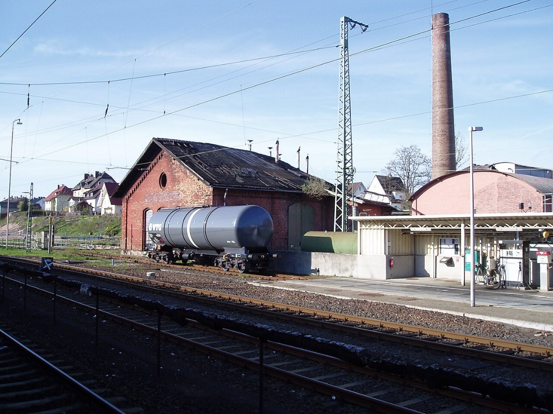 Bahnhof Bebra Blick Gilfershaeuser Strasse