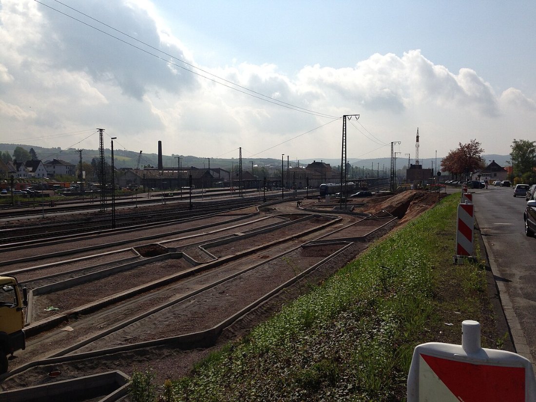 Bebra Bahnhof Umbau