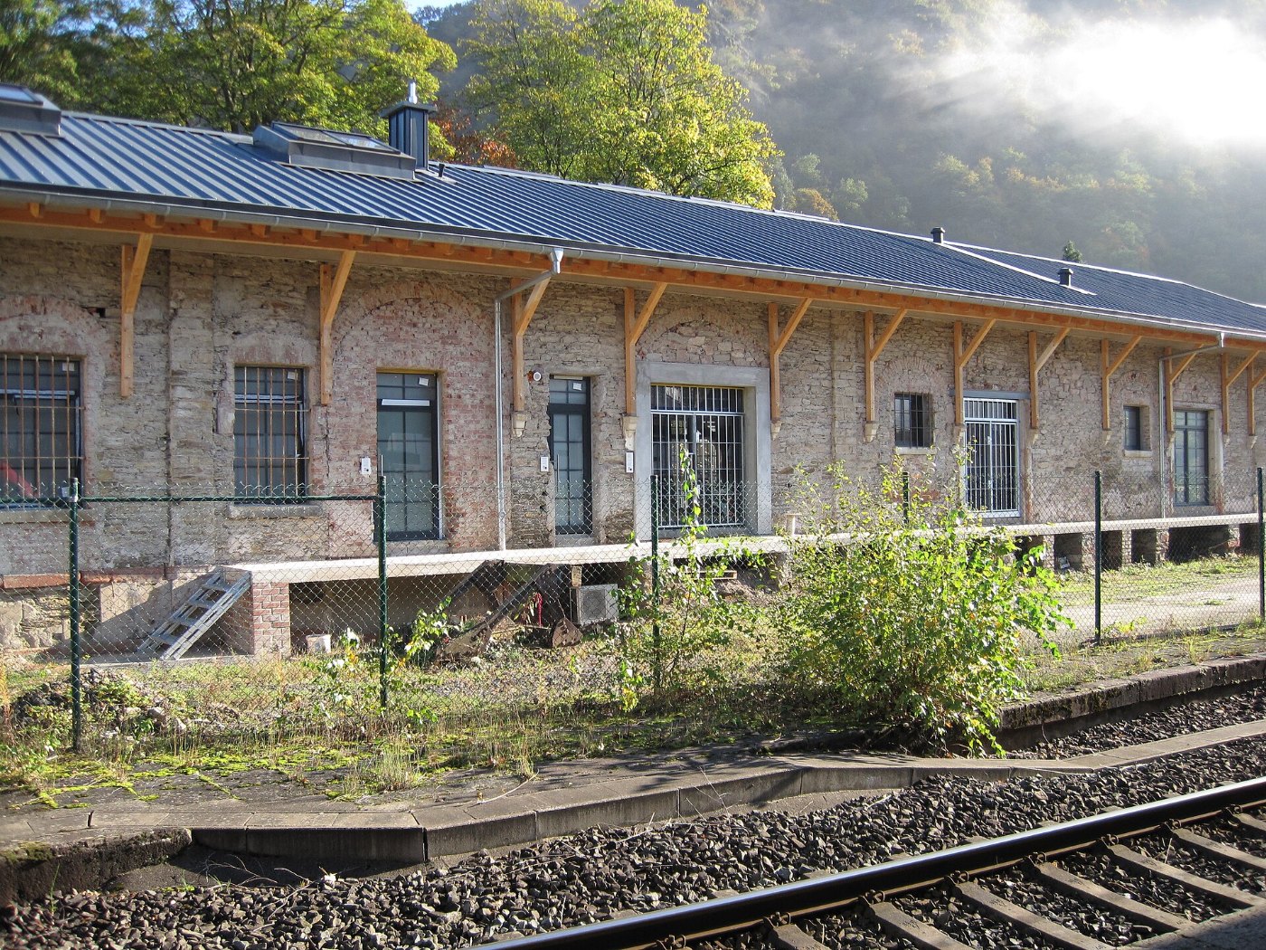 Bad Ems Güterbahnhof Güterhalle (01)
