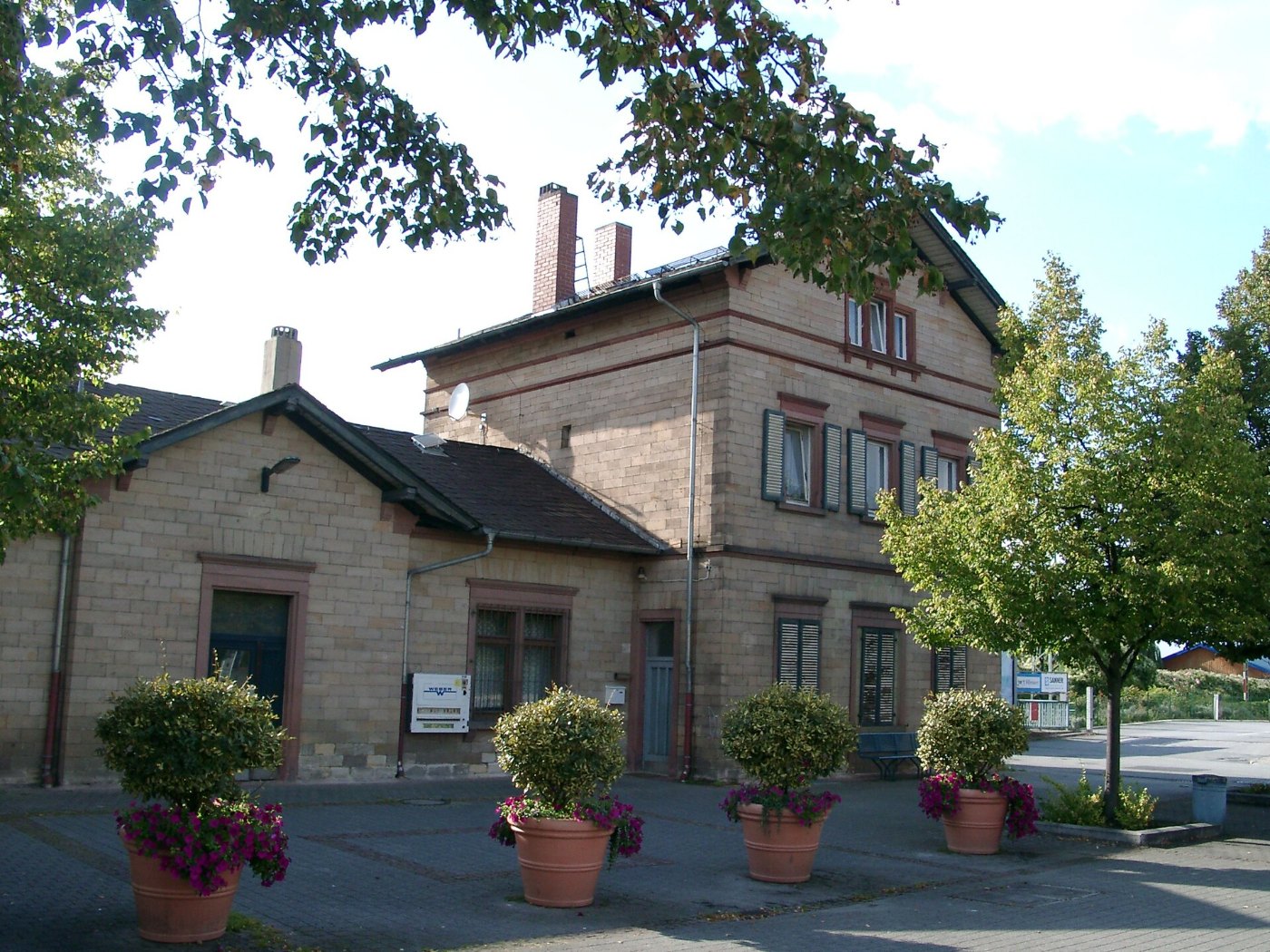 Bensheim Auerbach Bahnhof
