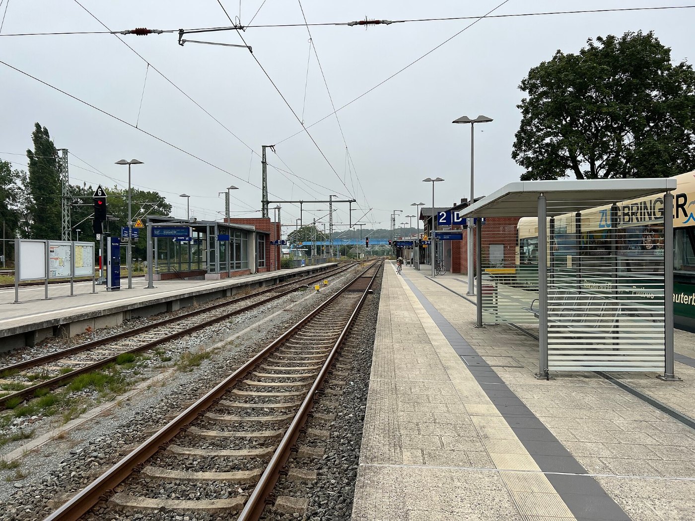 Bahnhof in Bergen auf Rügen
