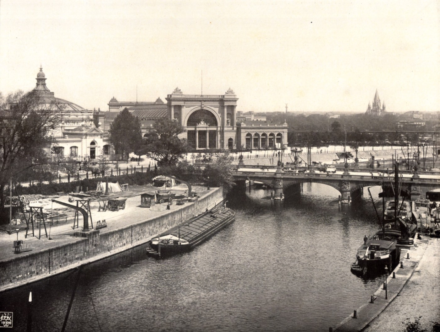 Der Lehrter Bahnhof in Berlin um 1900