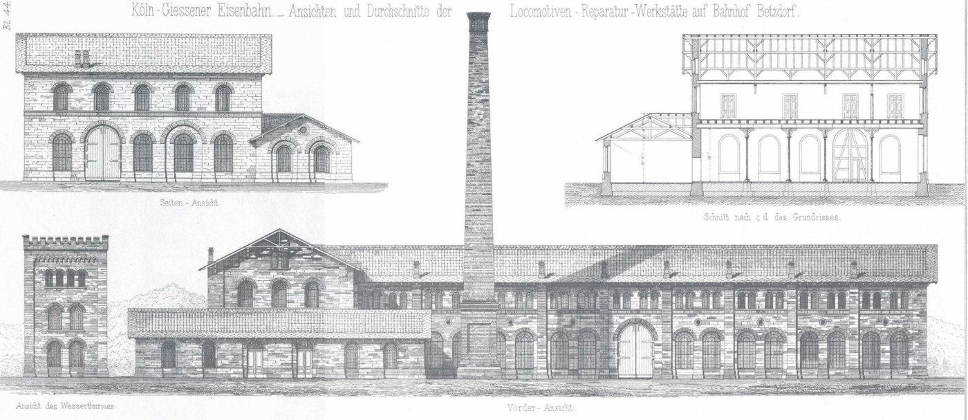 Jakob Scheiner Betzdorf Bahnhof 1862 e