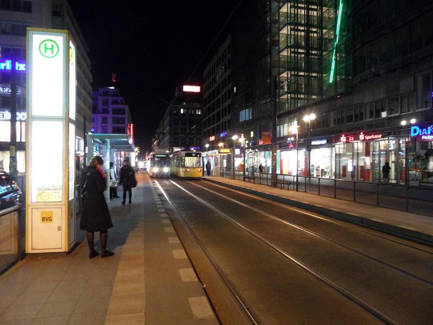 Berlin Bahnhof Friedrichstraße Straßenbahnhaltestelle ()