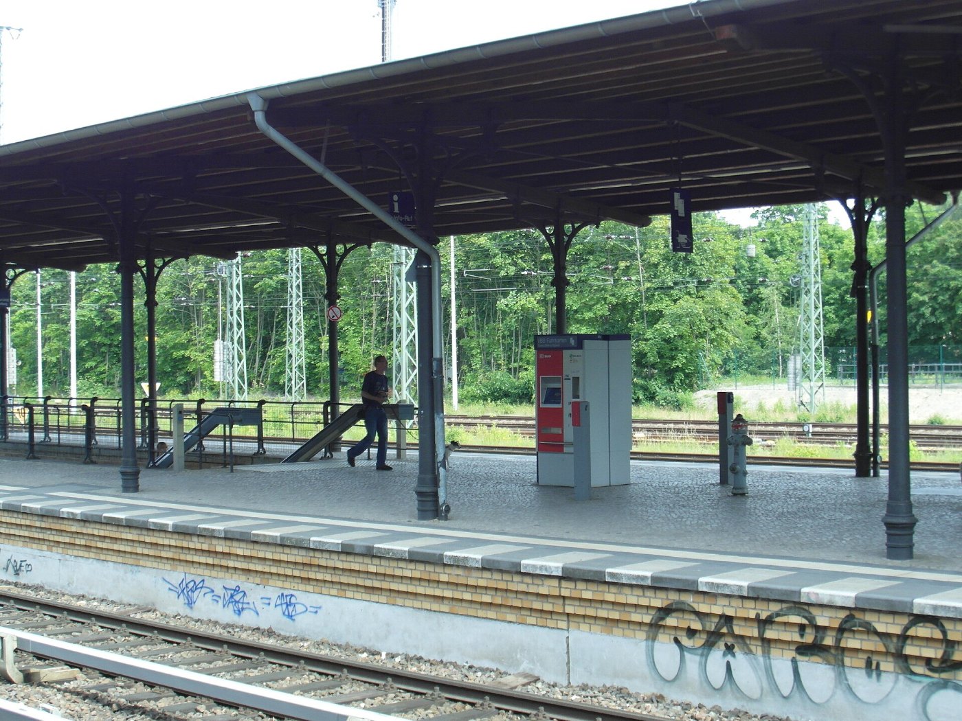 Berlin S Bahnhof Grunewald Linie S7 ()