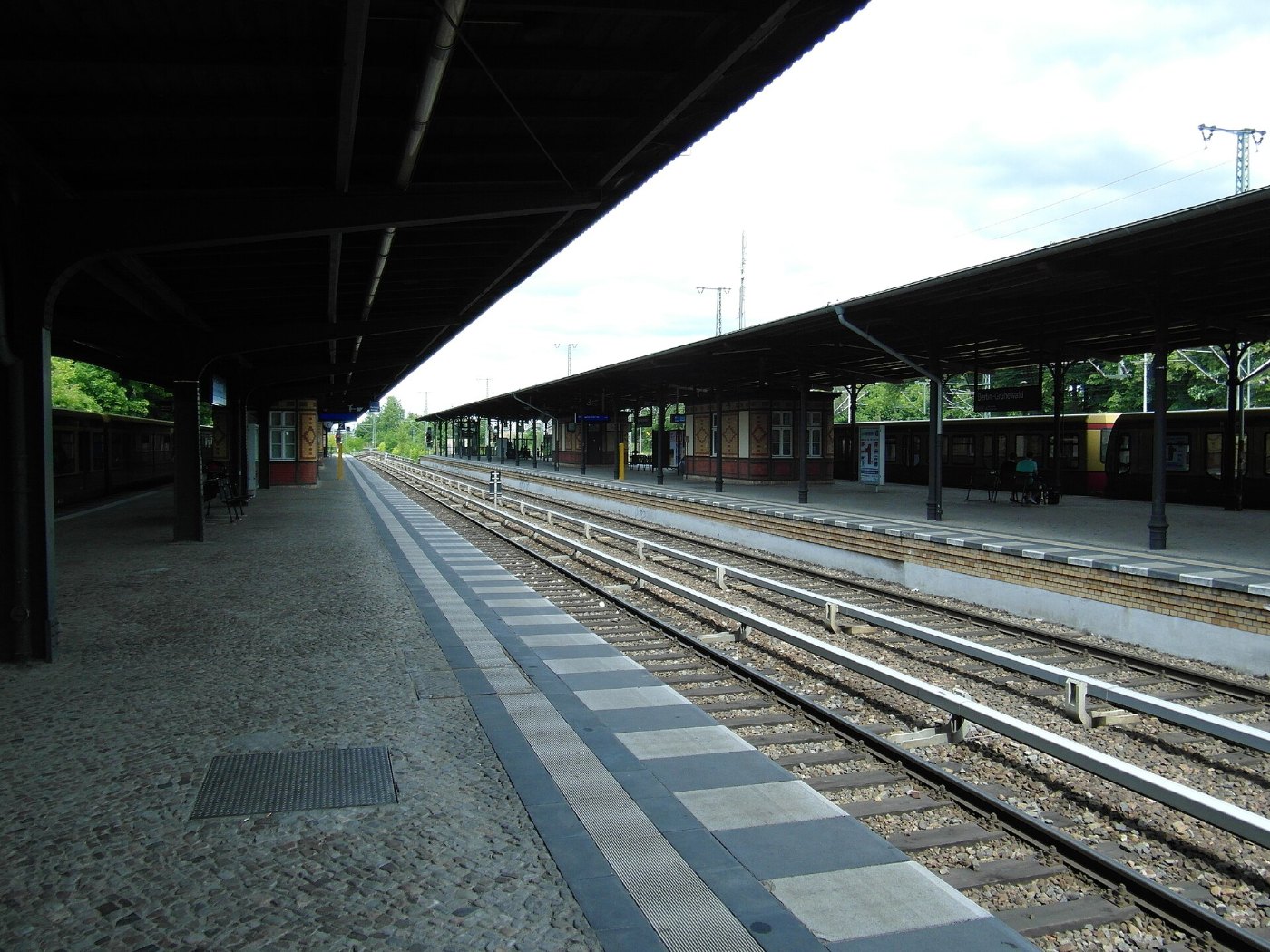 Berlin S Bahnhof Grunewald Linie S7 ()