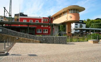 Bahnhof Bingen Stadt Stadtbahnhof Reiterstellwerk 2012