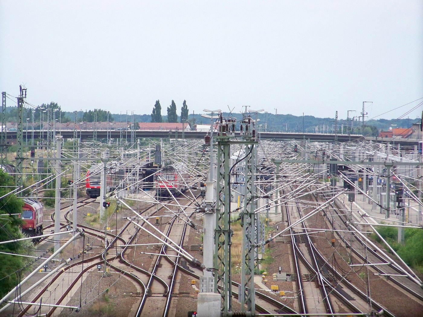 Bitterfeld Bahnhof Fern
