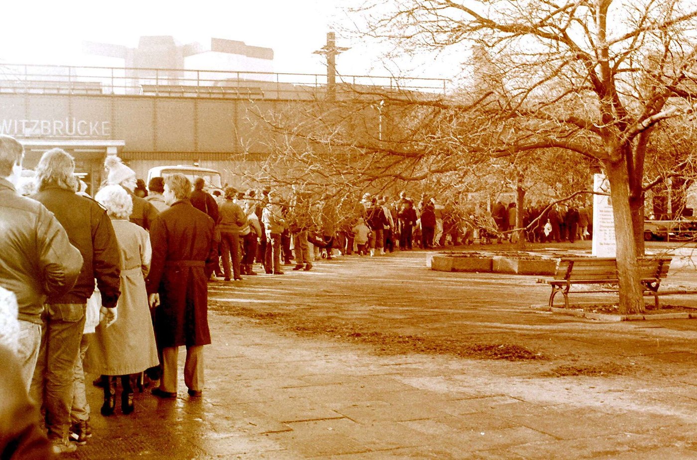 Eröffnung U Bahnhof Jannowitzbrücke 1989