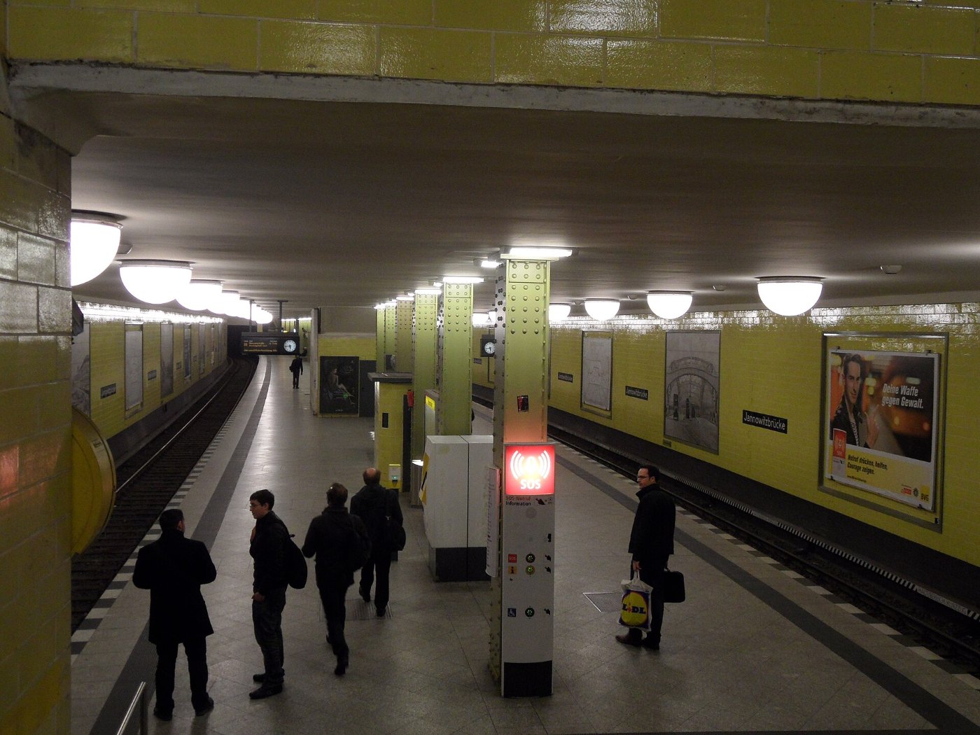 Berlin U Bahnhof Jannowitzbrücke Linie U8 ()