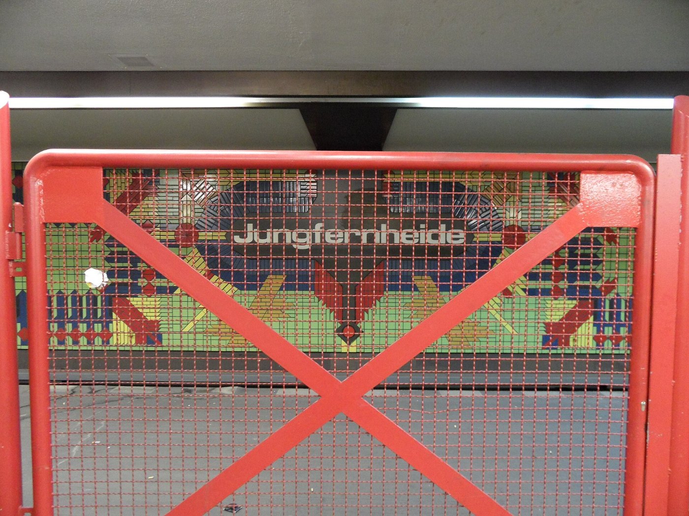 Berlin U Bahnhof Jungfernheide Linie U7 ()