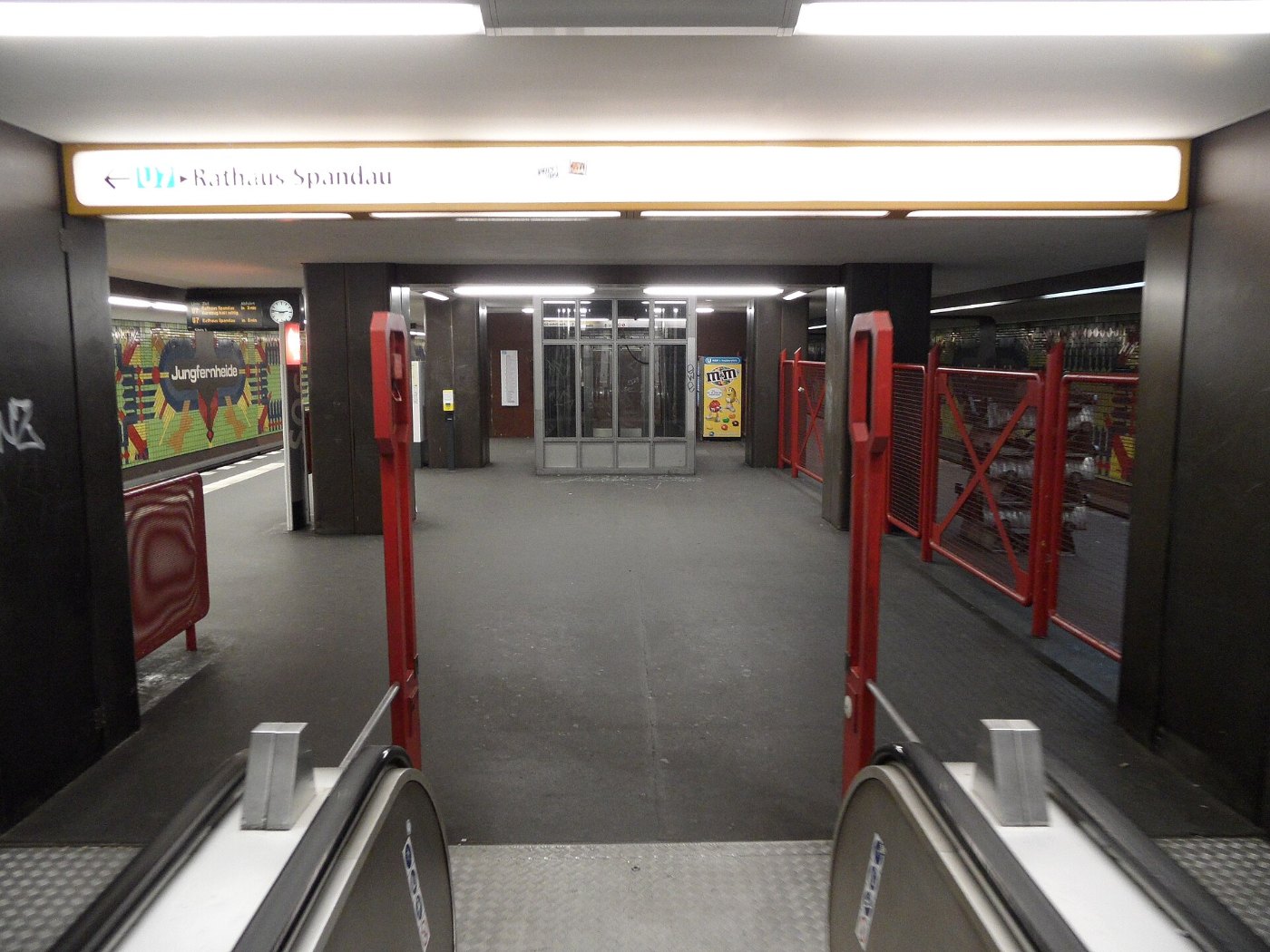 Berlin U Bahnhof Jungfernheide Linie U7 ()