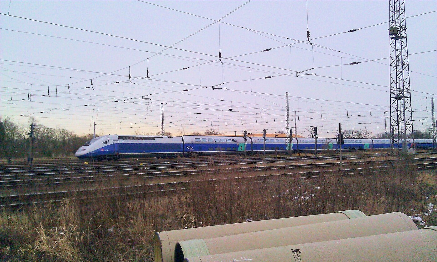 Bahnhof Bad Kleinen TGV 11