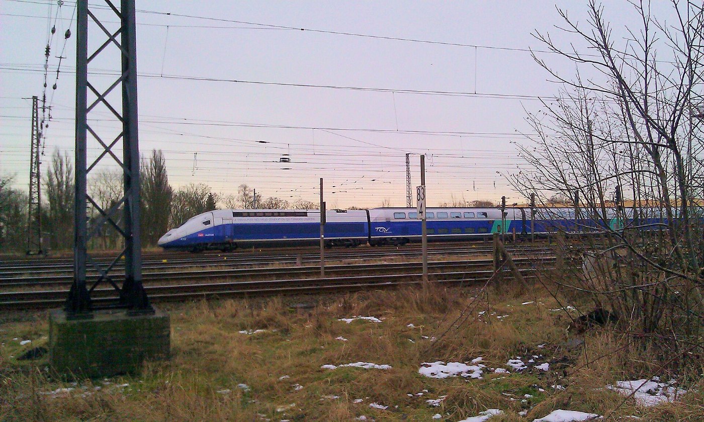 Bahnhof Bad Kleinen TGV 13