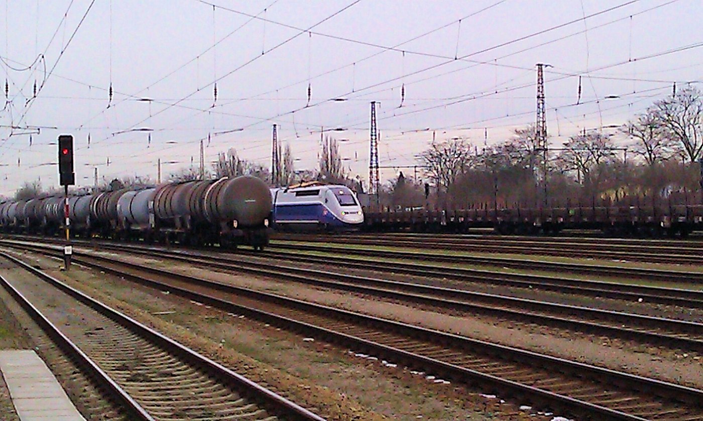 Bahnhof Bad Kleinen TGV 3
