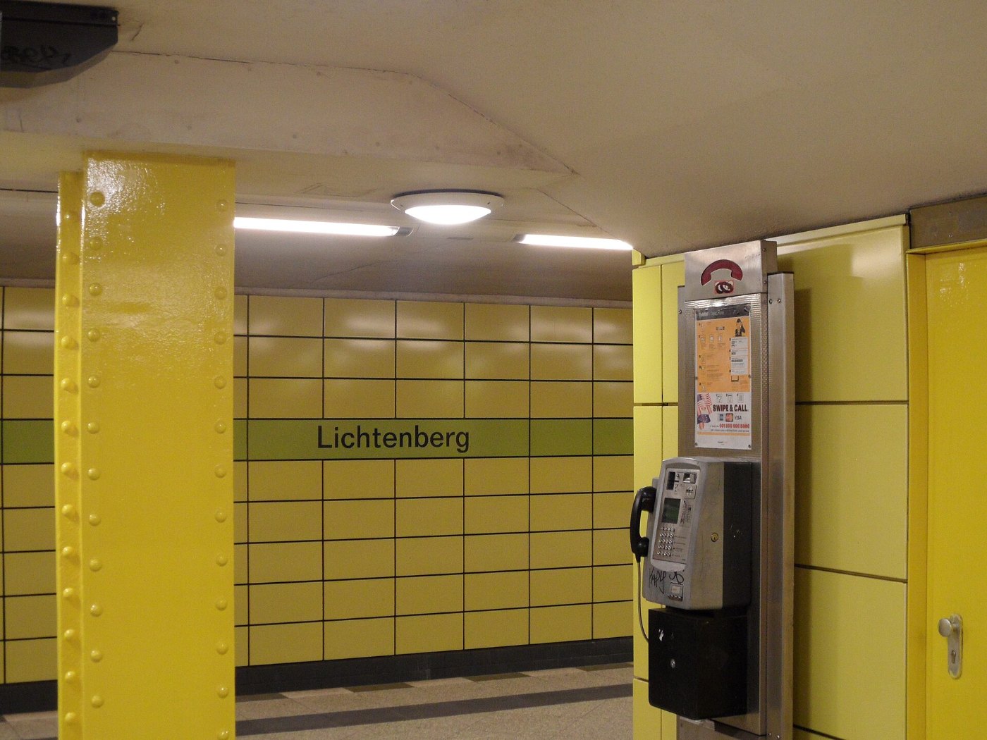 Berlin U Bahnhof Lichtenberg Linie U5 ()