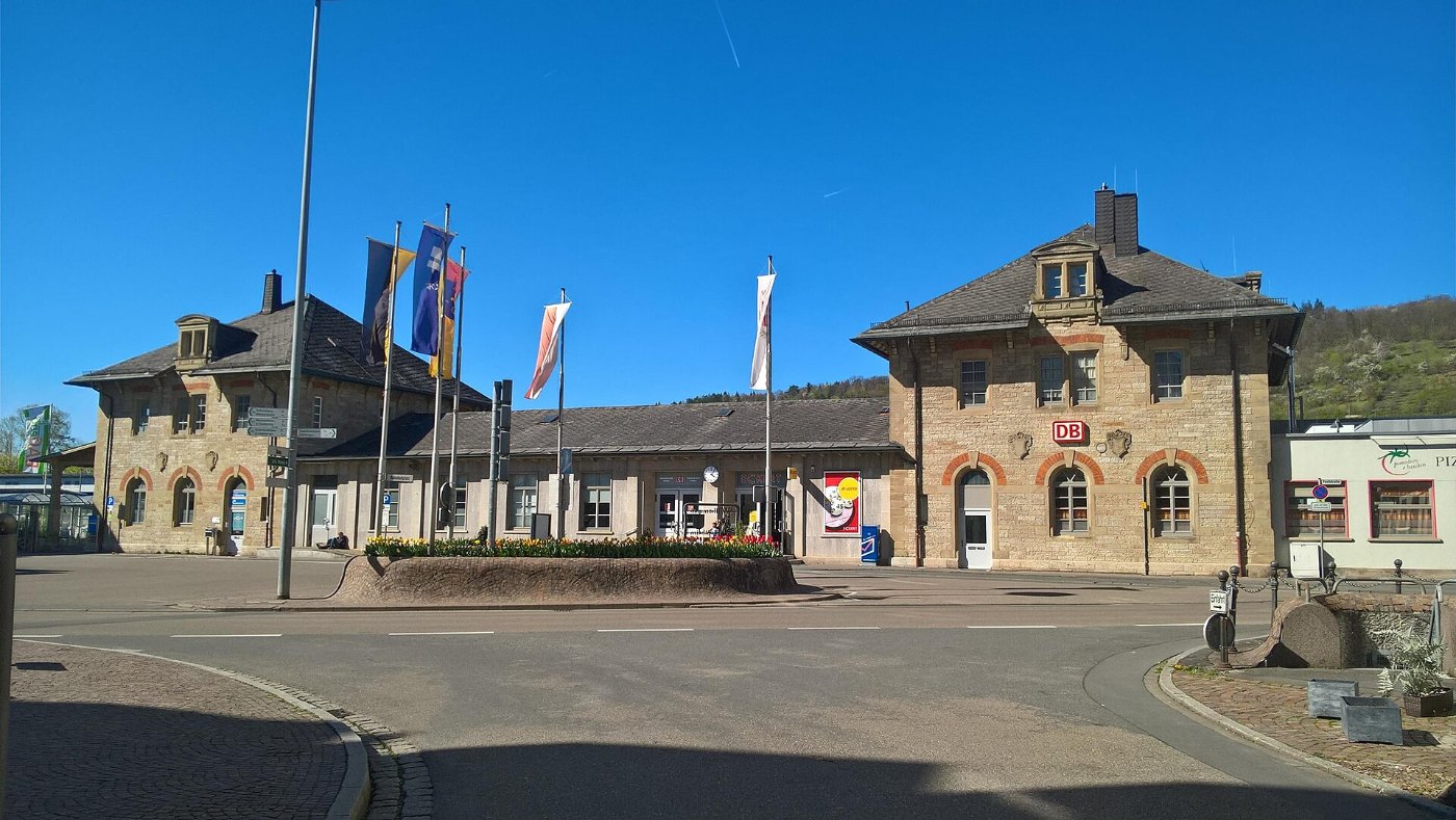 Landappbw 1823 Bahnhof Bad Mergentheim