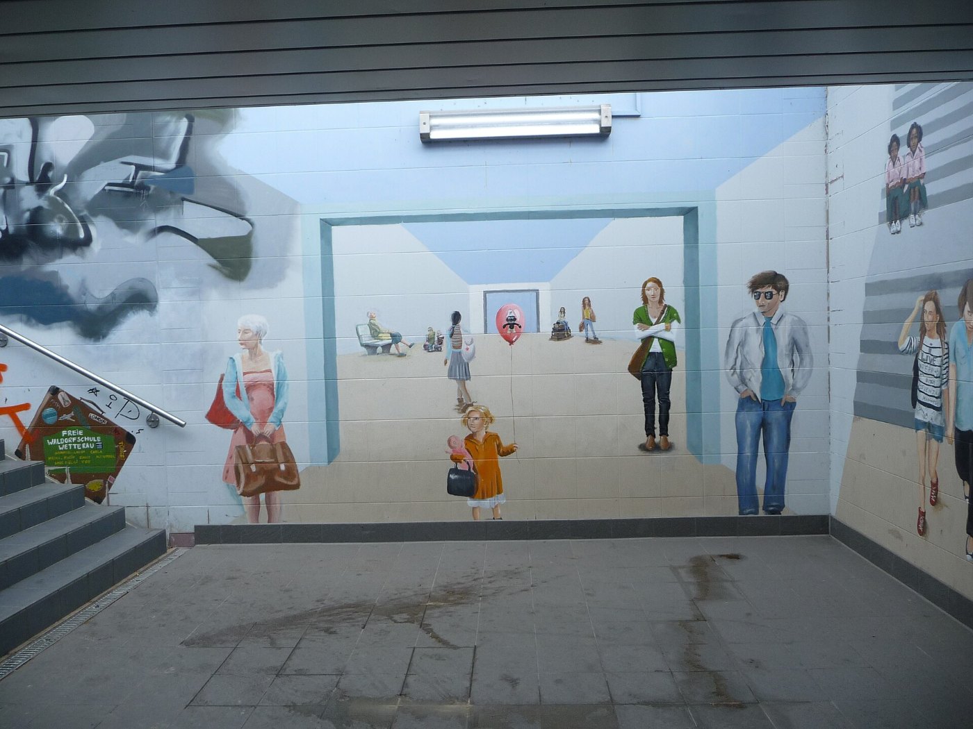 Graffito Bahnhof Bad Nauheim 09
