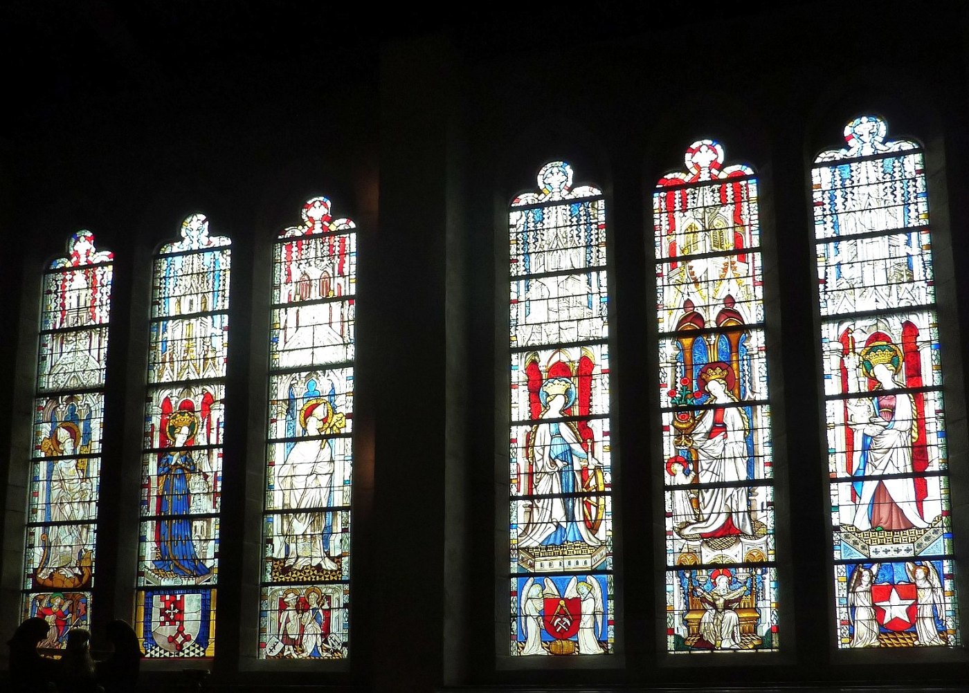Stained Glass Windows from the Carmelite Church at Boppard am Rhein