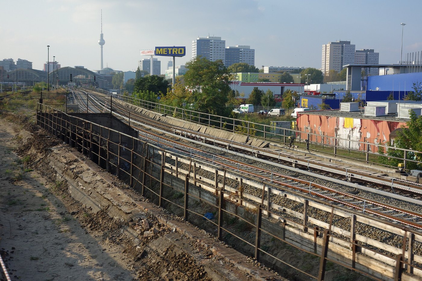 S Bahntunnel Berlin Ostbahnhof, Ostportal