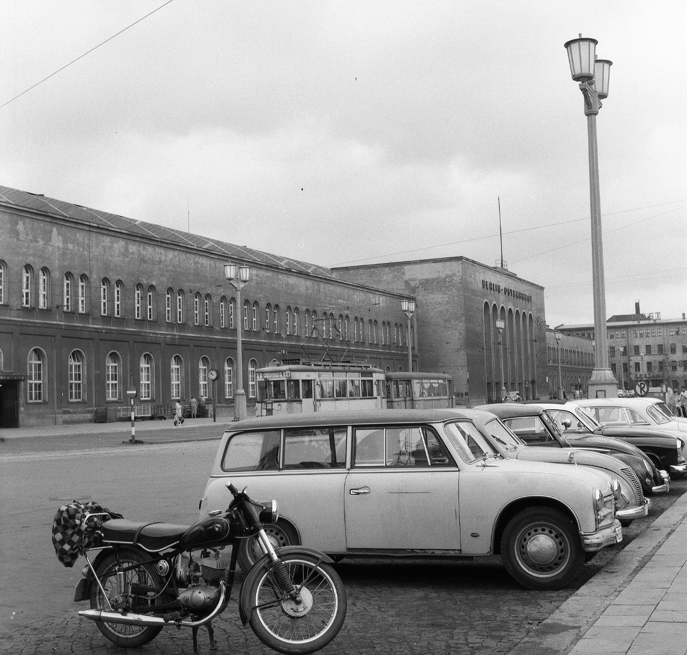Kelet Berlin, Ostbahnhof. Fortepan 58487