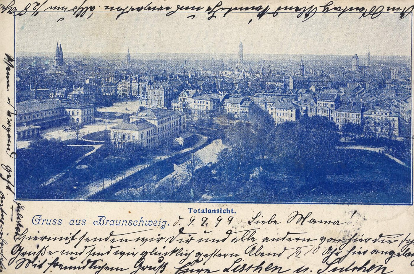Braunschweig, Niedersachsen Stadtansicht (Zeno Ansichtskarten)