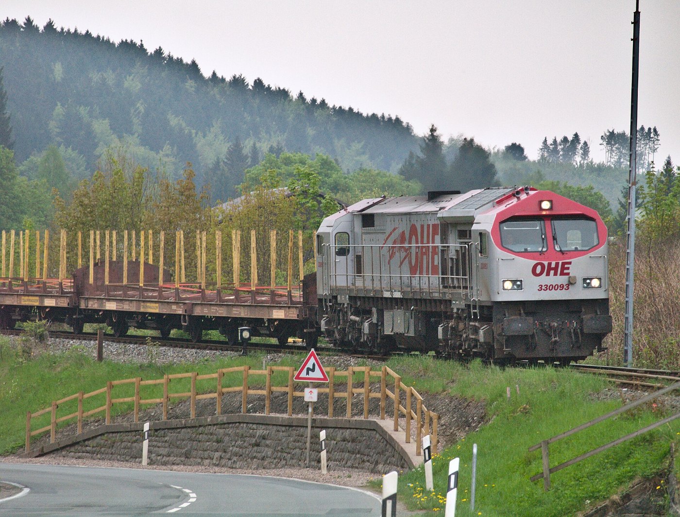 OHE Almetalbahn bei Brilon Wald