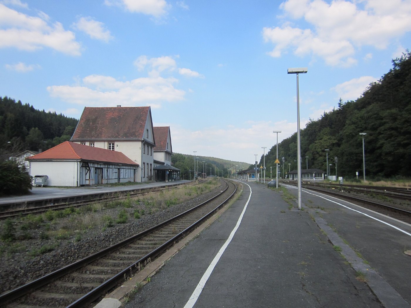 Bahnhof Brilon Wald Gesamtansicht