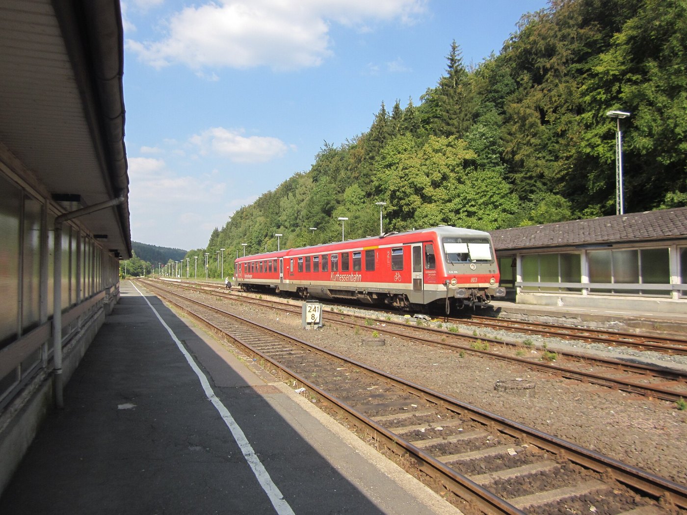 Kurhessenbahn nach Marburg Brilon Wald