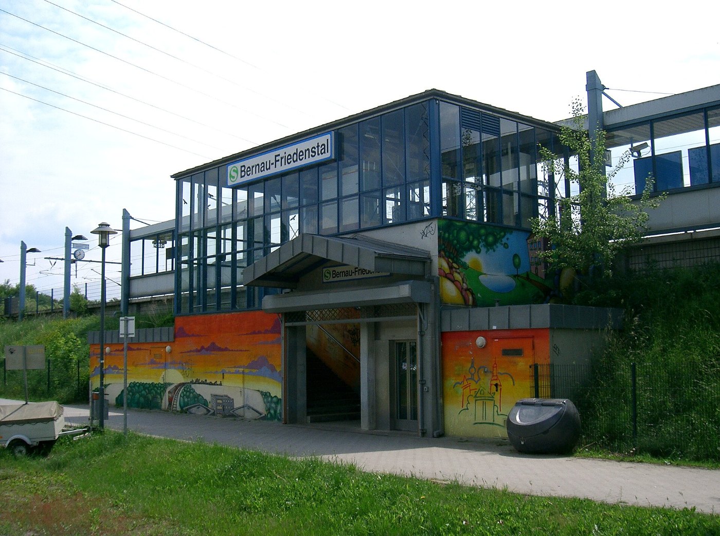Bernau bei Berlin Bahnhof Friedenstal