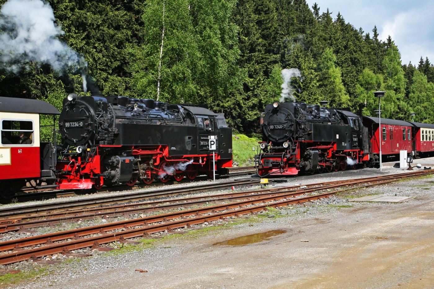 Bahnhof Schierke der Brockenbahn