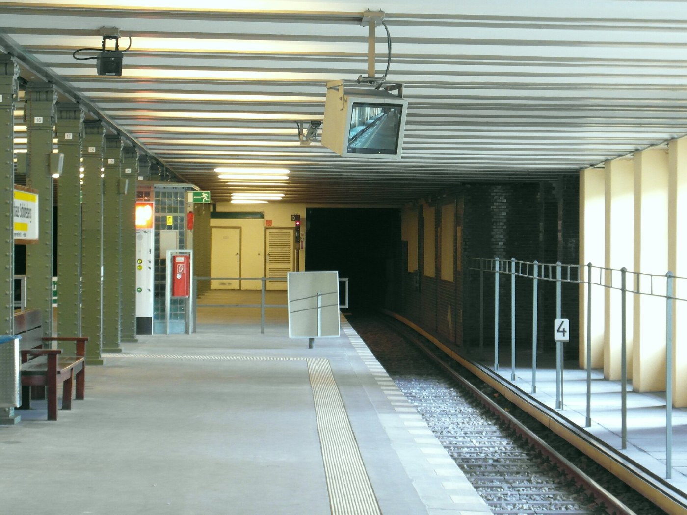 Berlin U Bahnhof Rathaus Schöneberg Linie U4 ()